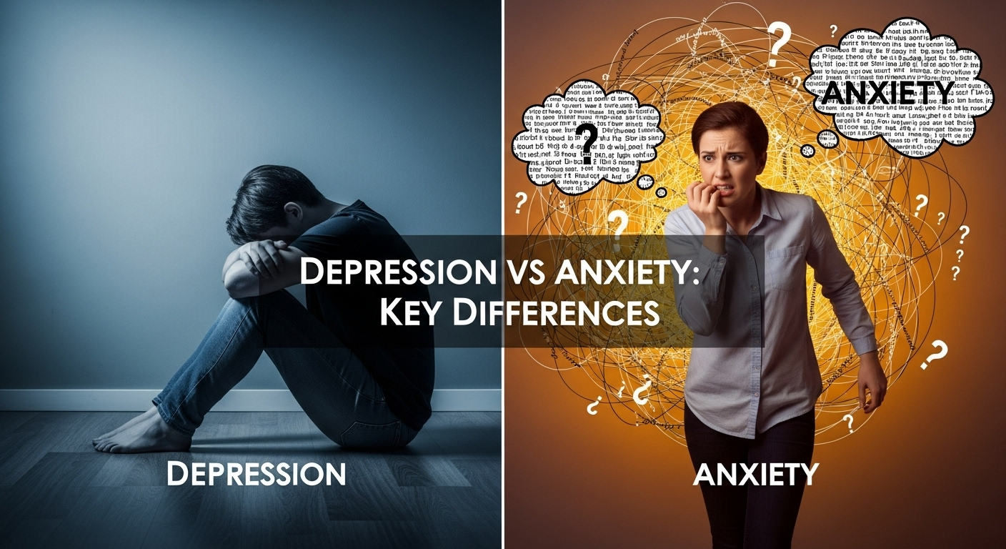 Depression vs Anxiety: Key Differences